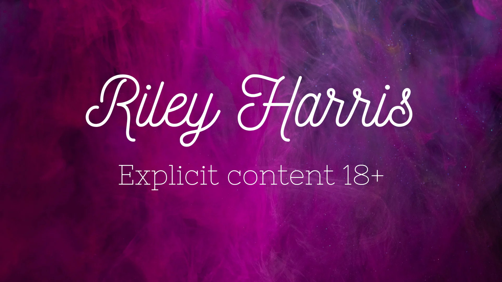 Riley Harris profile banner