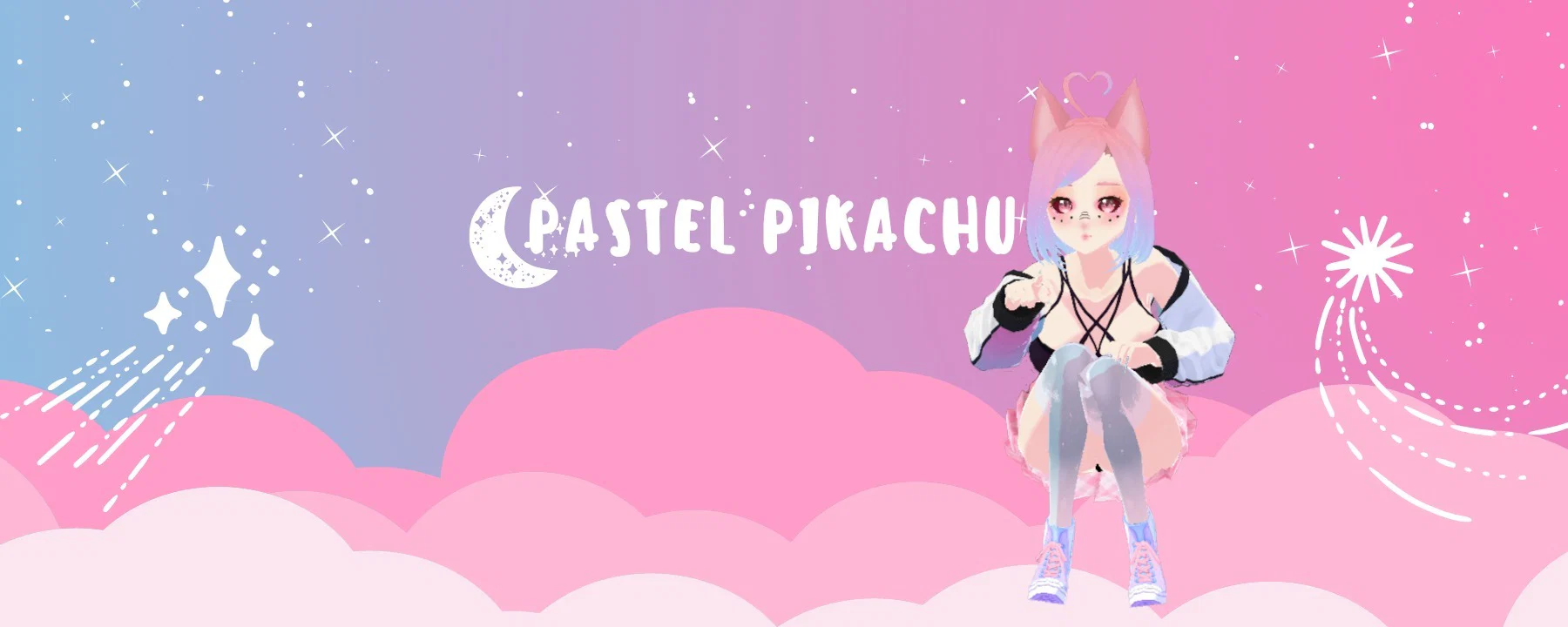 Pastel-Pikachu profile banner