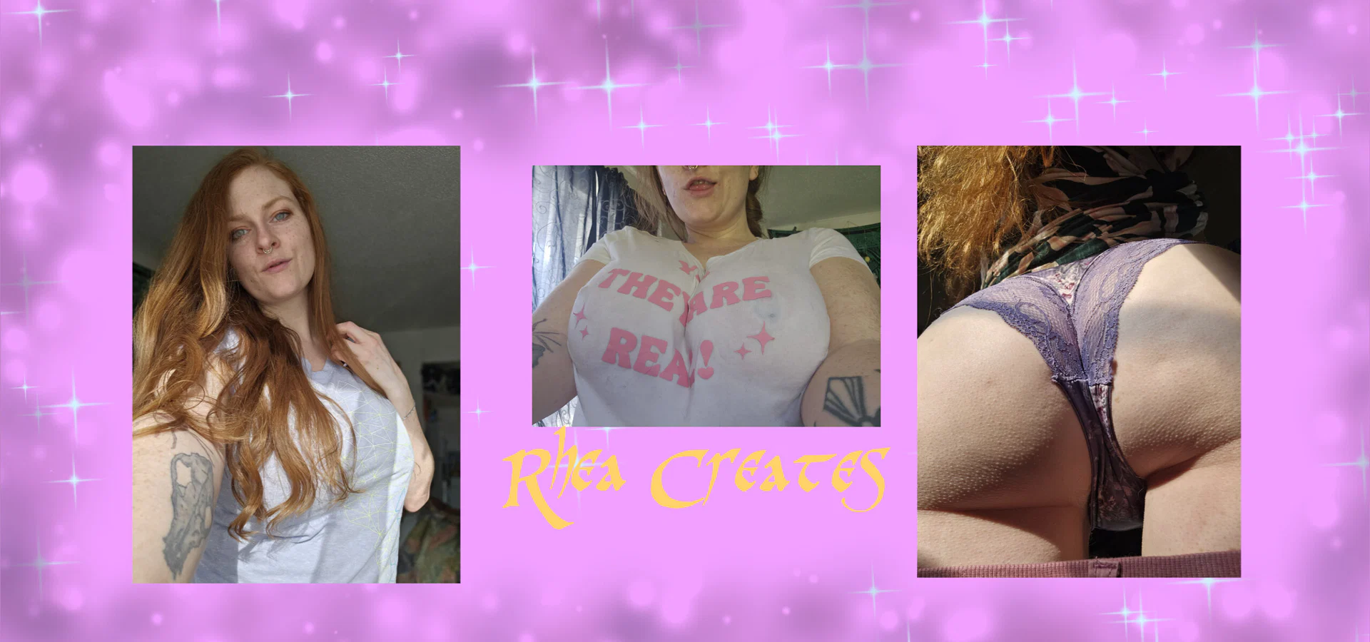 Rhea Creates profile banner