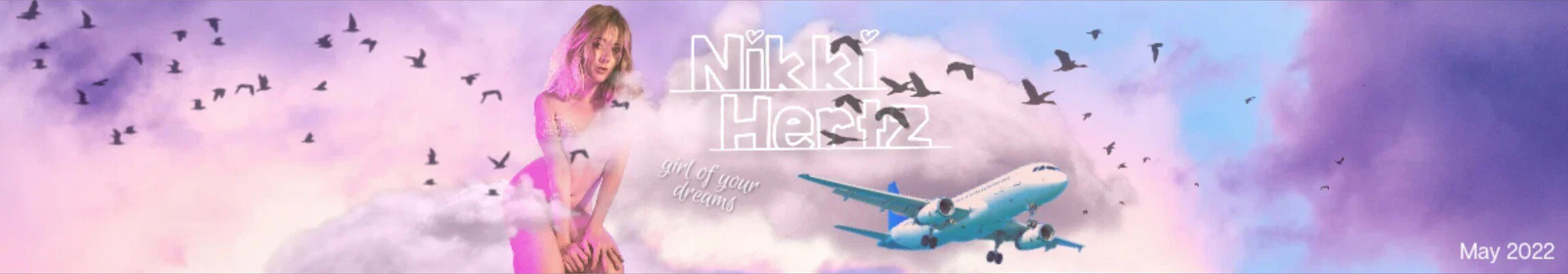❤️ Nikki Hertz ❤️ profile banner