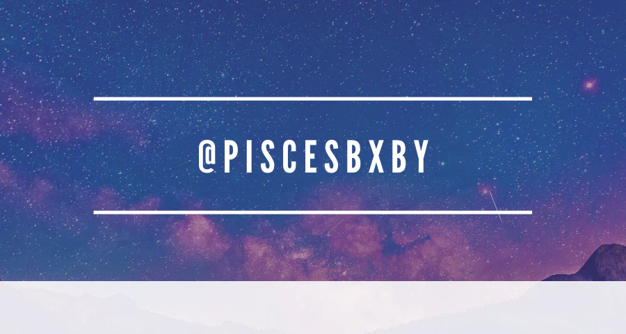 pisces baby profile banner
