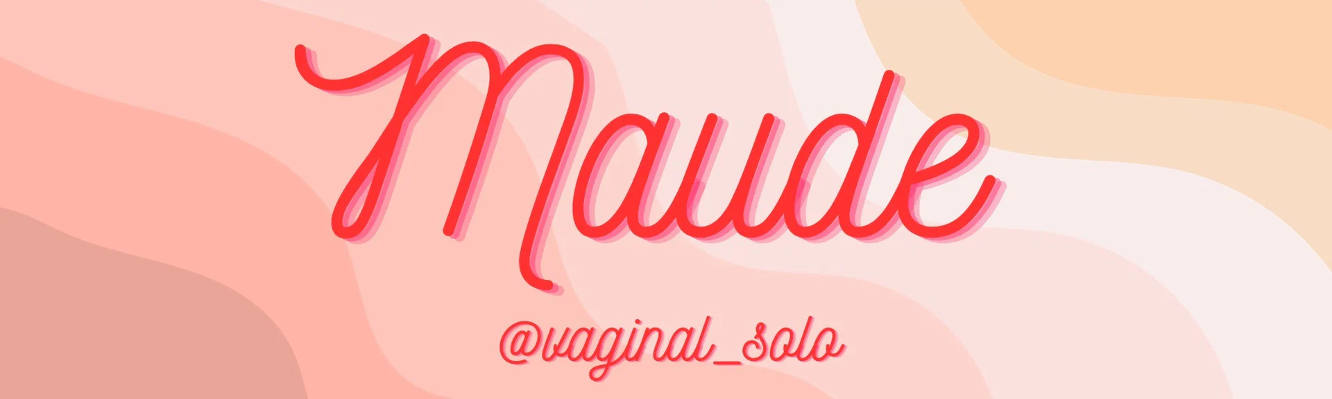 Maude profile banner