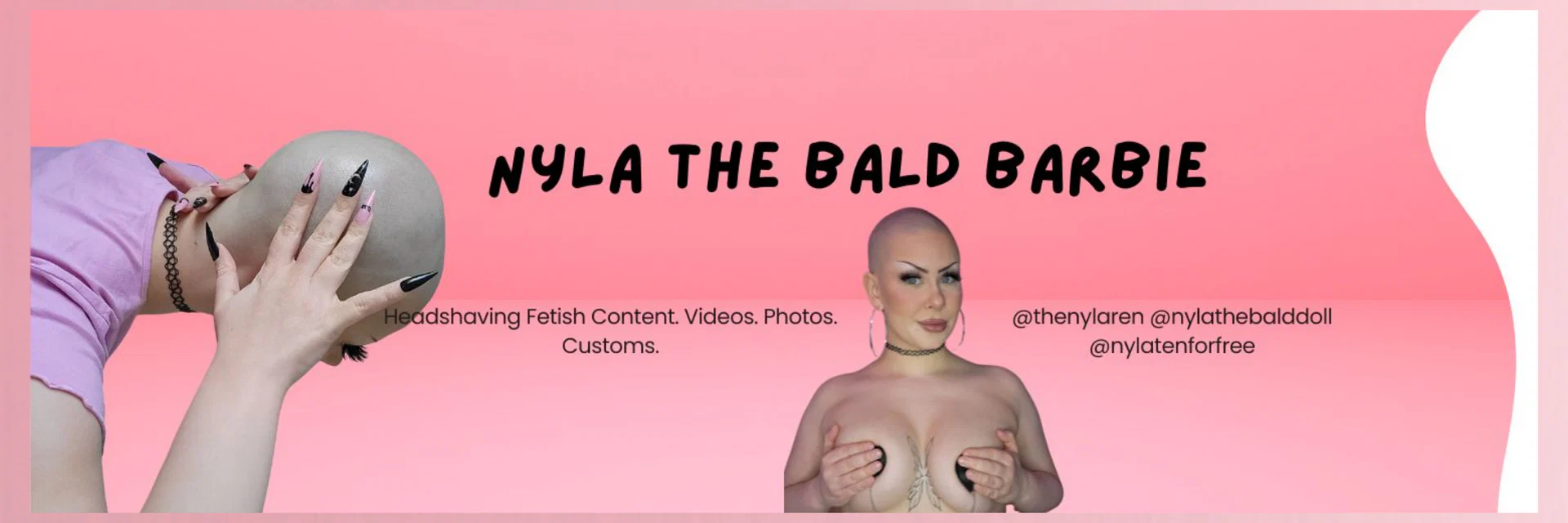 Bald Nyla profile banner
