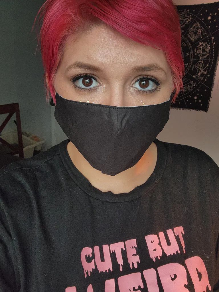Chubby Masked Babe
