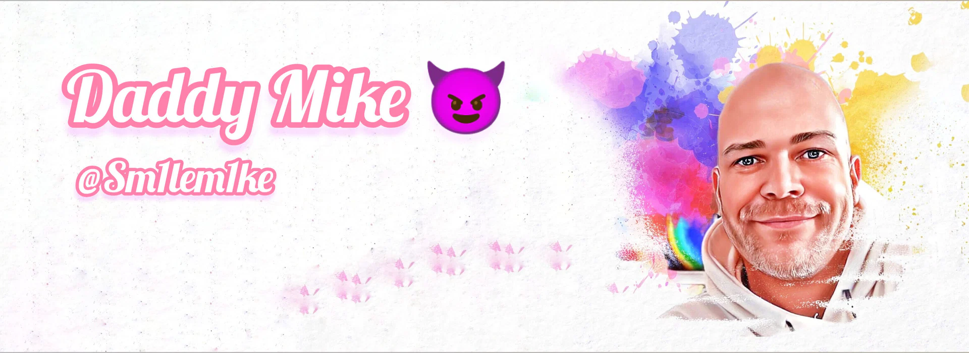 Daddy Mike 😈 profile banner