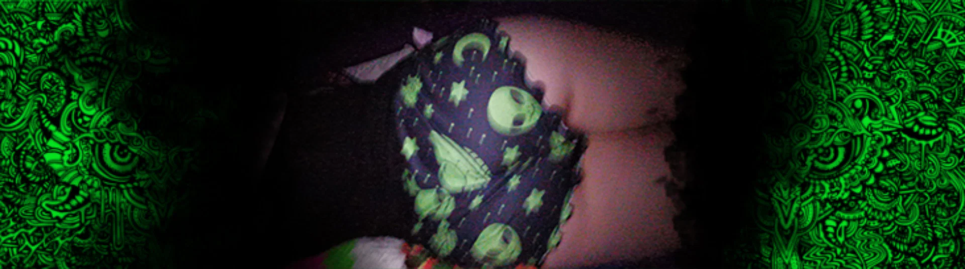 Trippy Alien profile banner