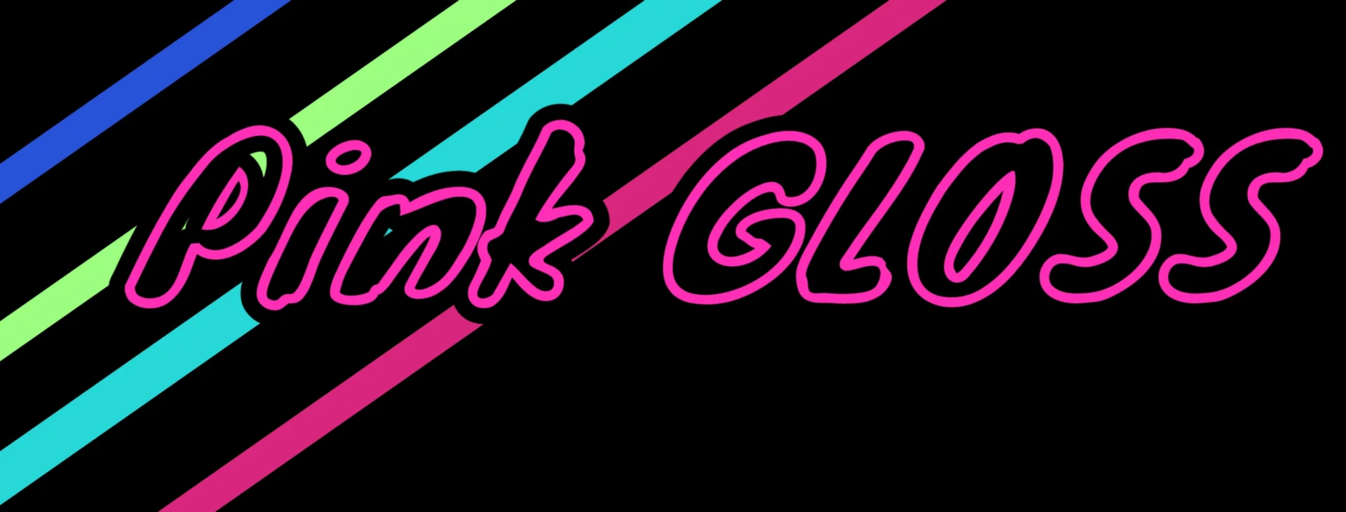 Pink Gloss profile banner