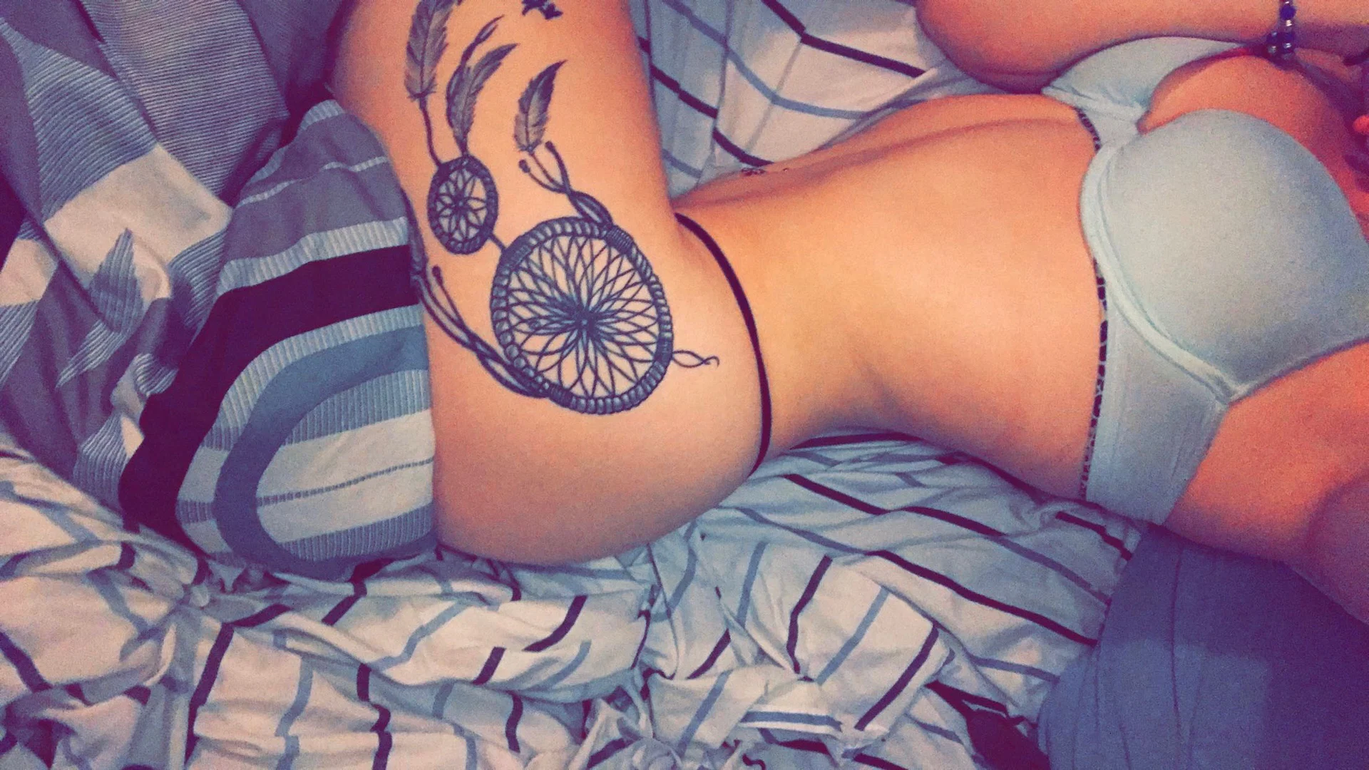 Inked up couple profile banner
