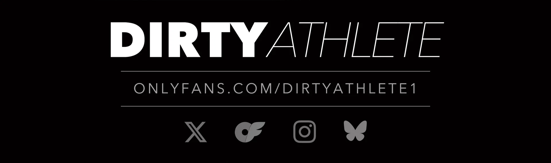 Dirty Athlete profile banner