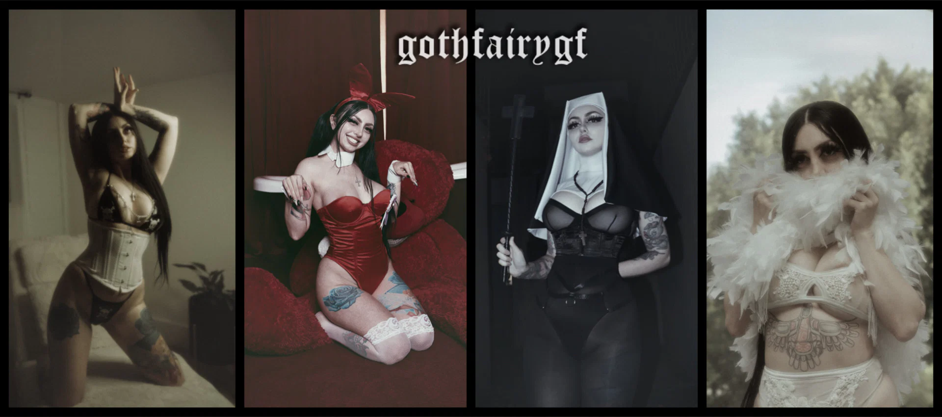 Goth profile banner