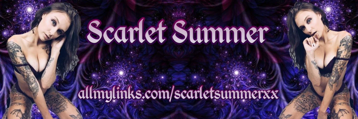 Scarlet Summer - FREE profile banner