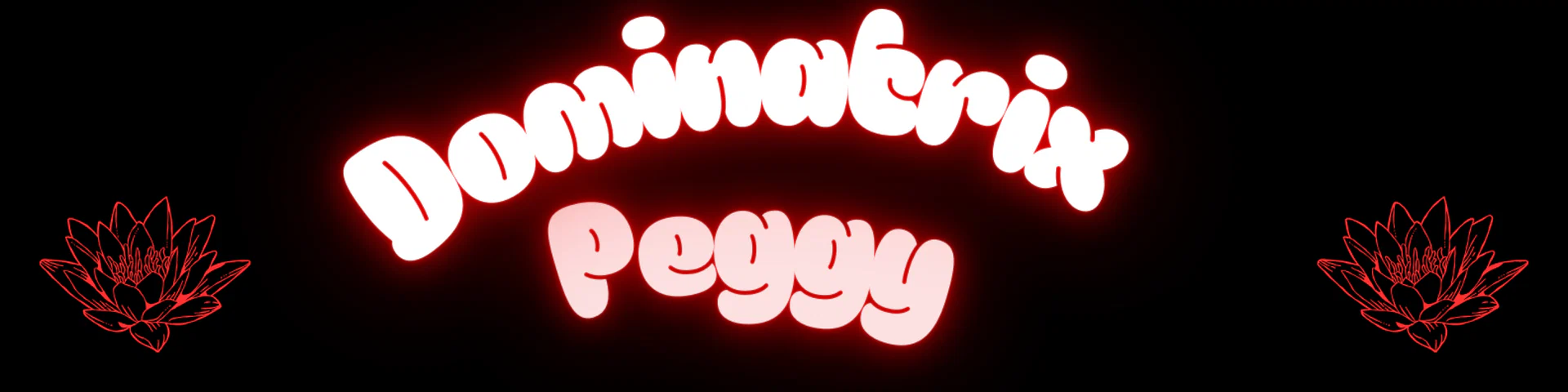 Dominatrix Peggy profile banner