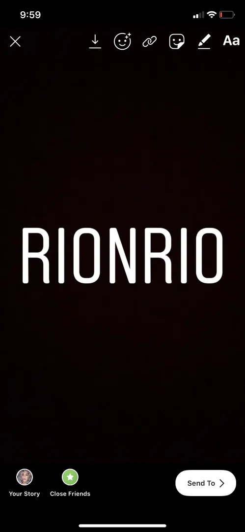 RionRio profile banner