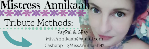 Mistress Annikaah profile banner