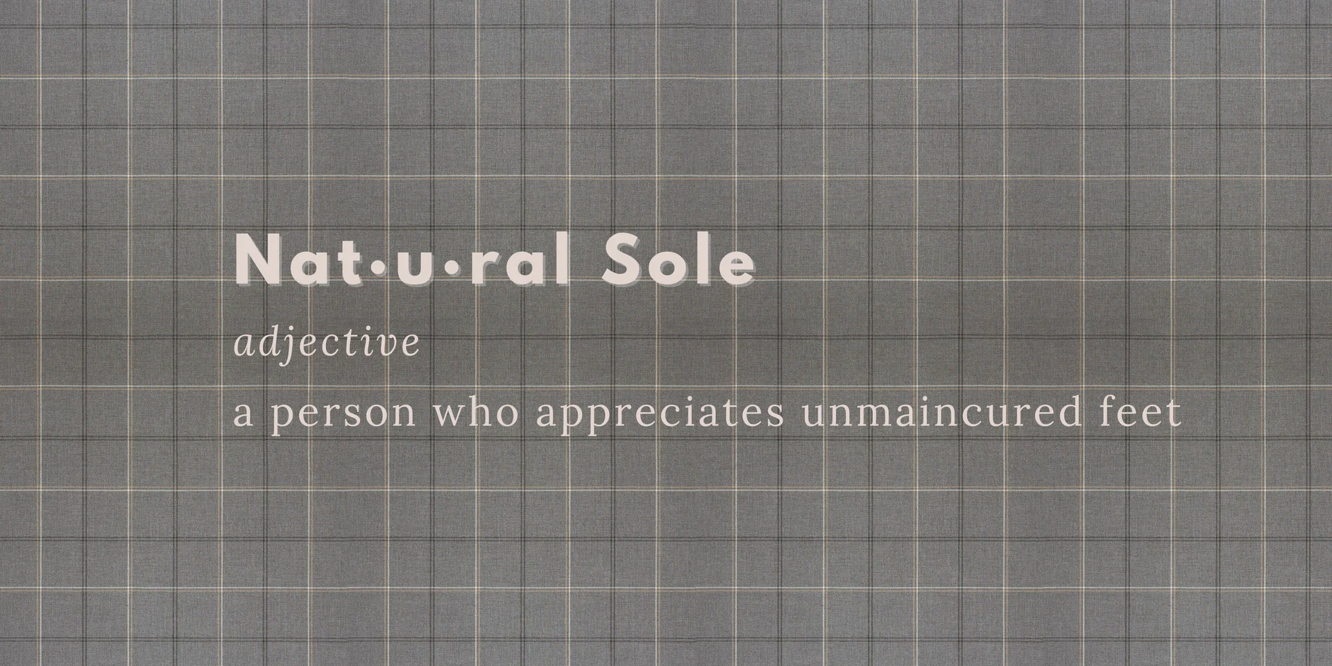 Natural Soles Only profile banner