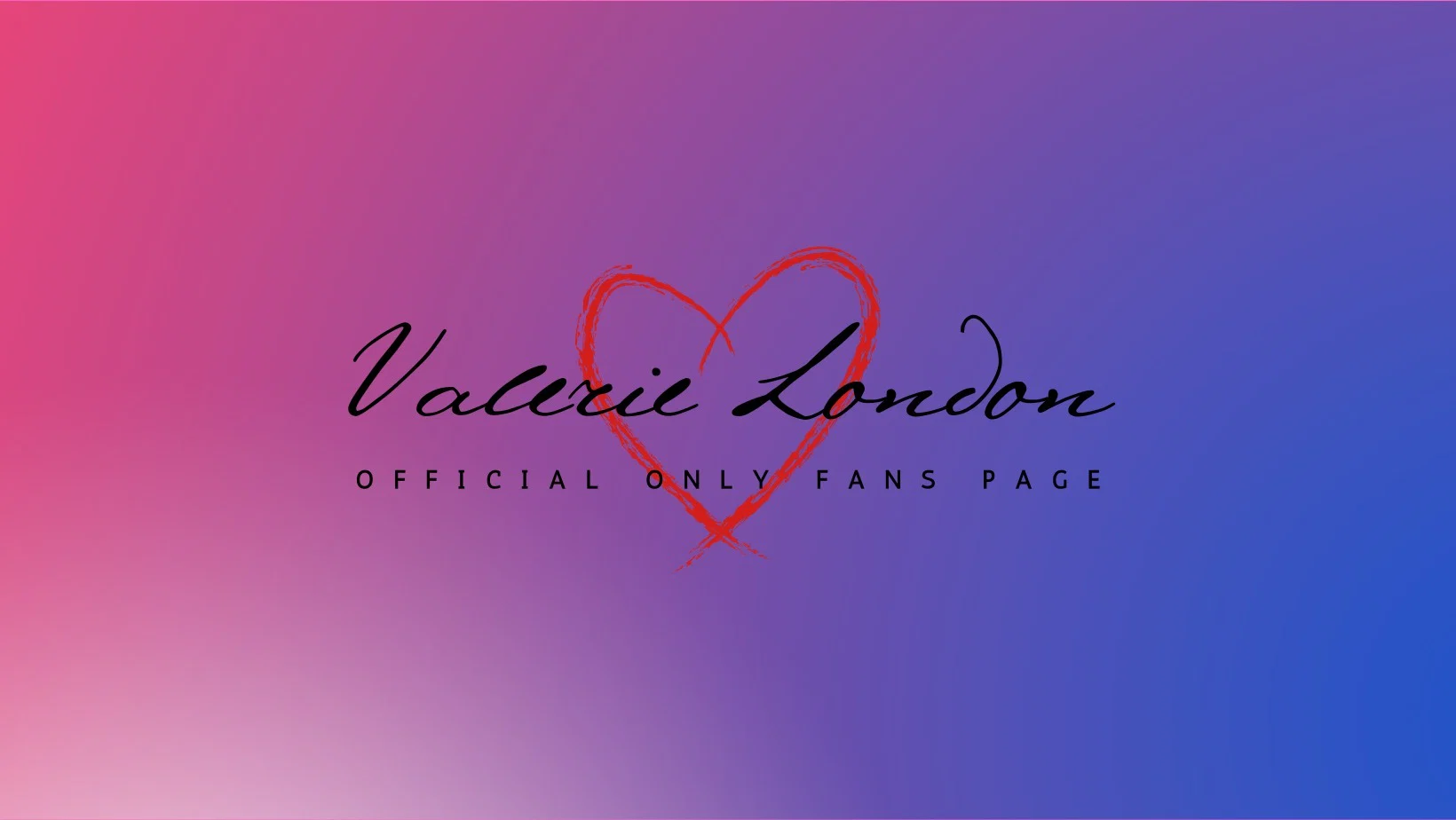 Valerie London profile banner
