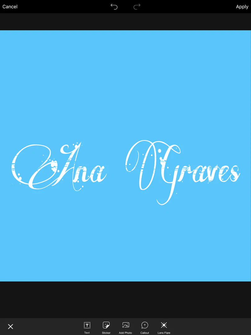Ana Graves profile banner