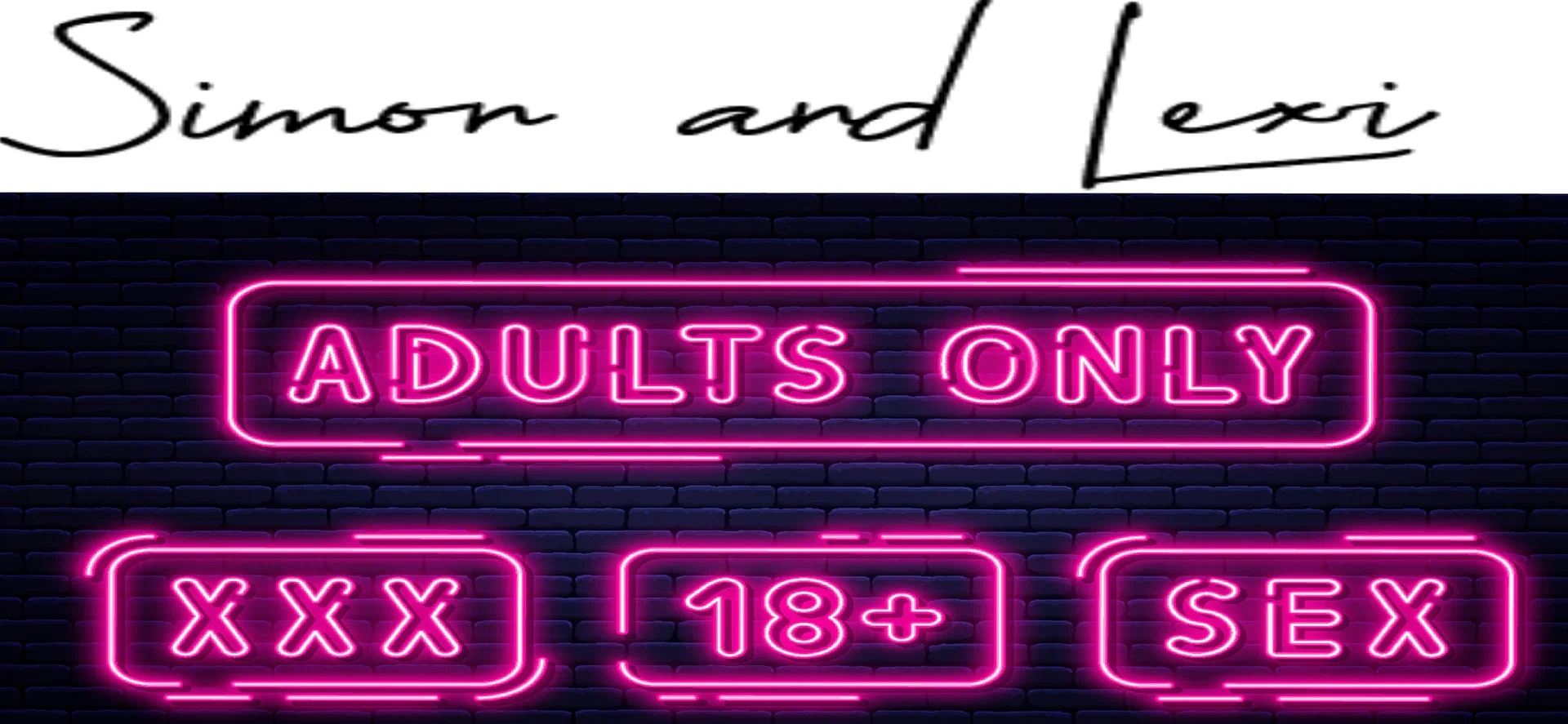 Simon and Lexi profile banner