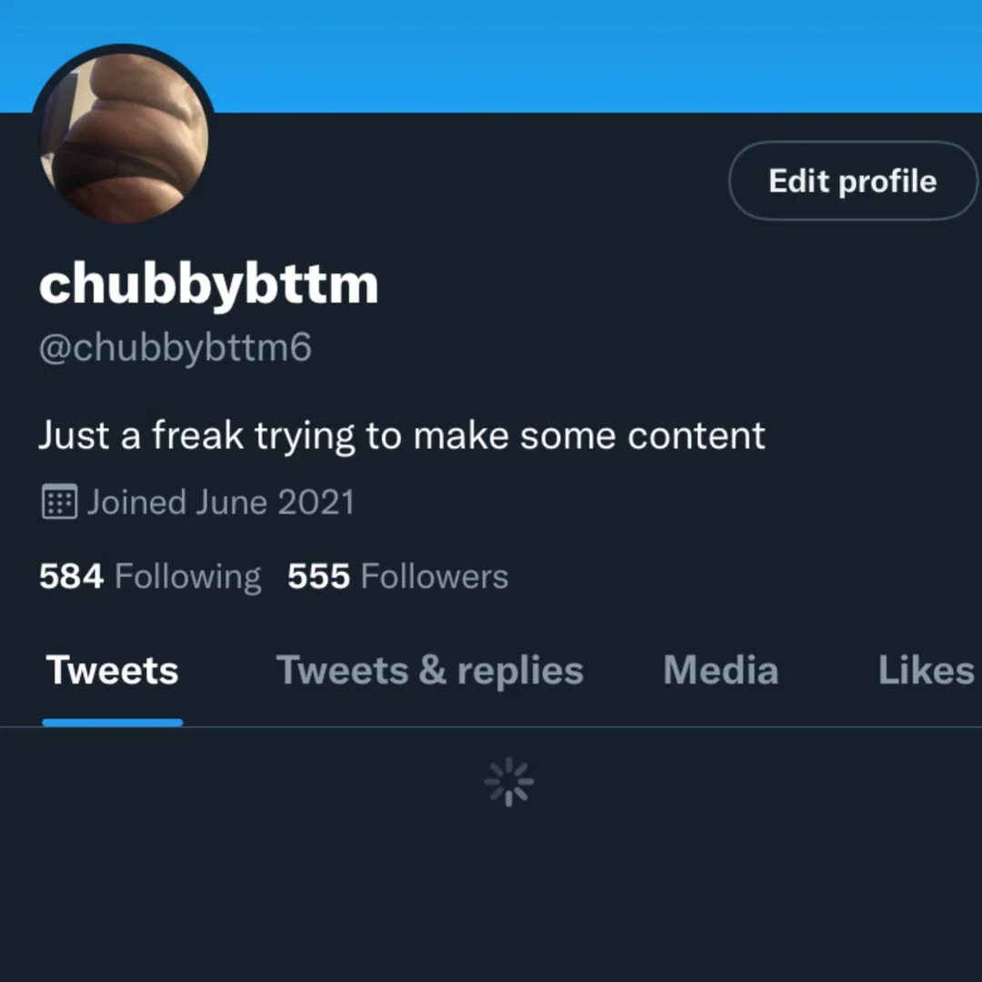 Chubbybttm6 profile banner