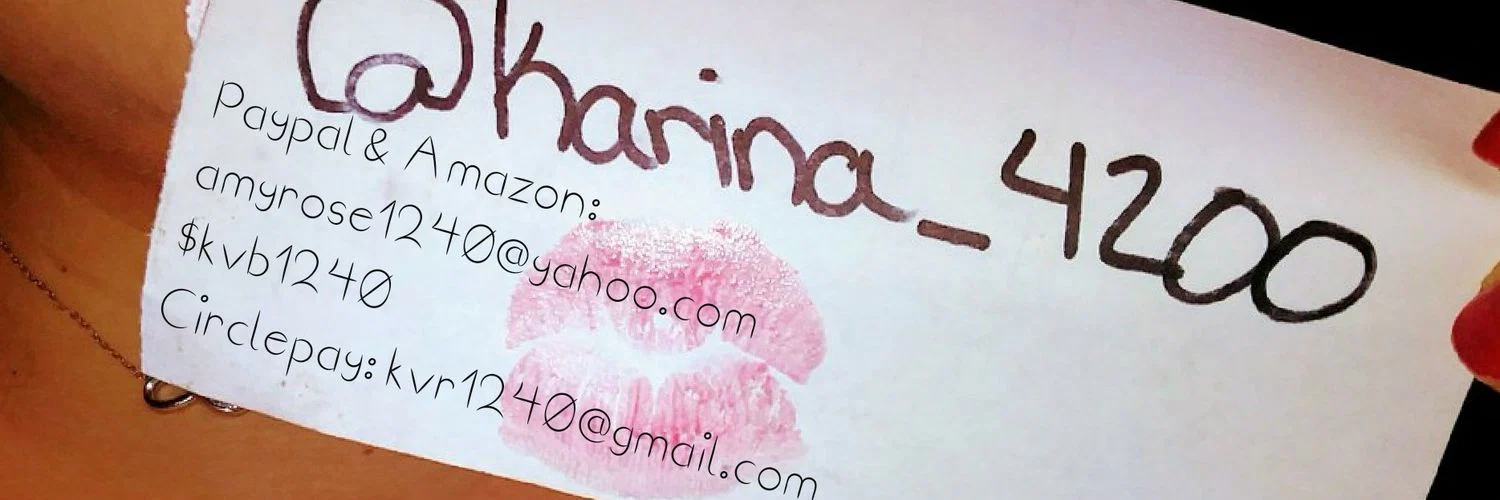 ππ° Goddess Karina π°π profile banner