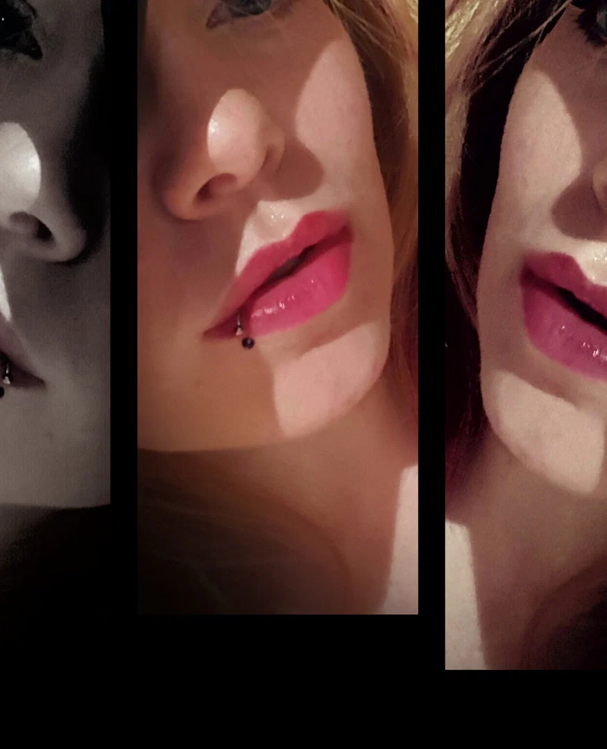 Lady in red profile banner