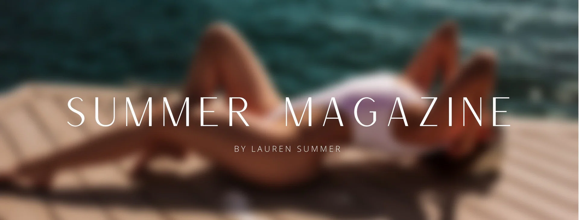 Summer Magazine profile banner