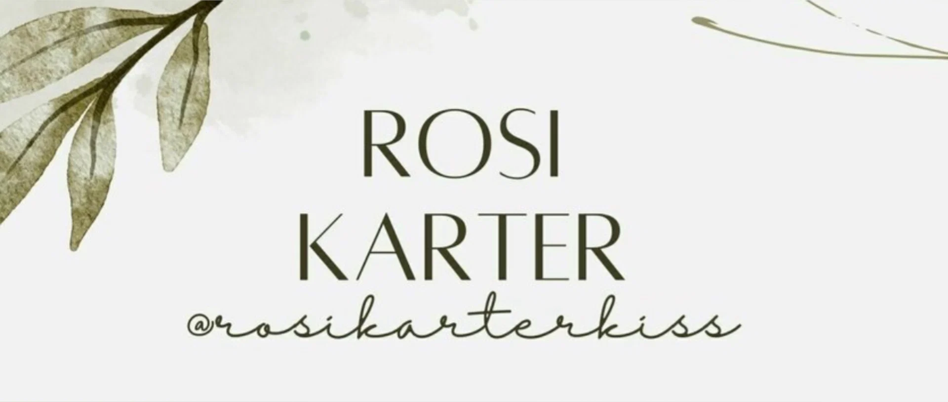 Rosi 💞 profile banner