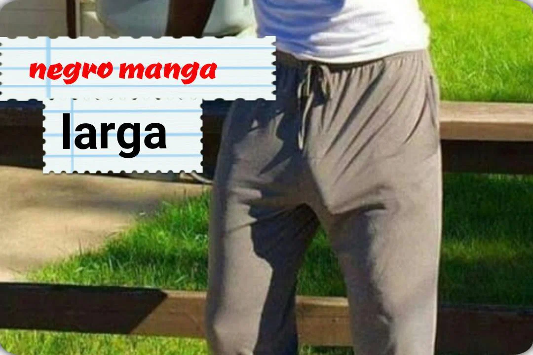 Negro manga larga profile banner