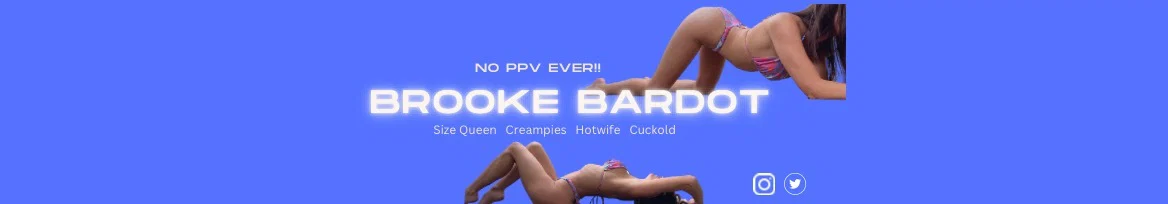 Brooke Bardot *NO PPV EVER* profile banner