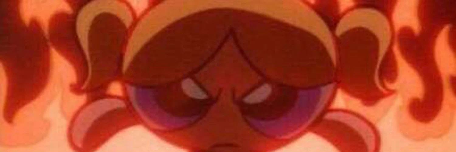 pouty girl profile banner