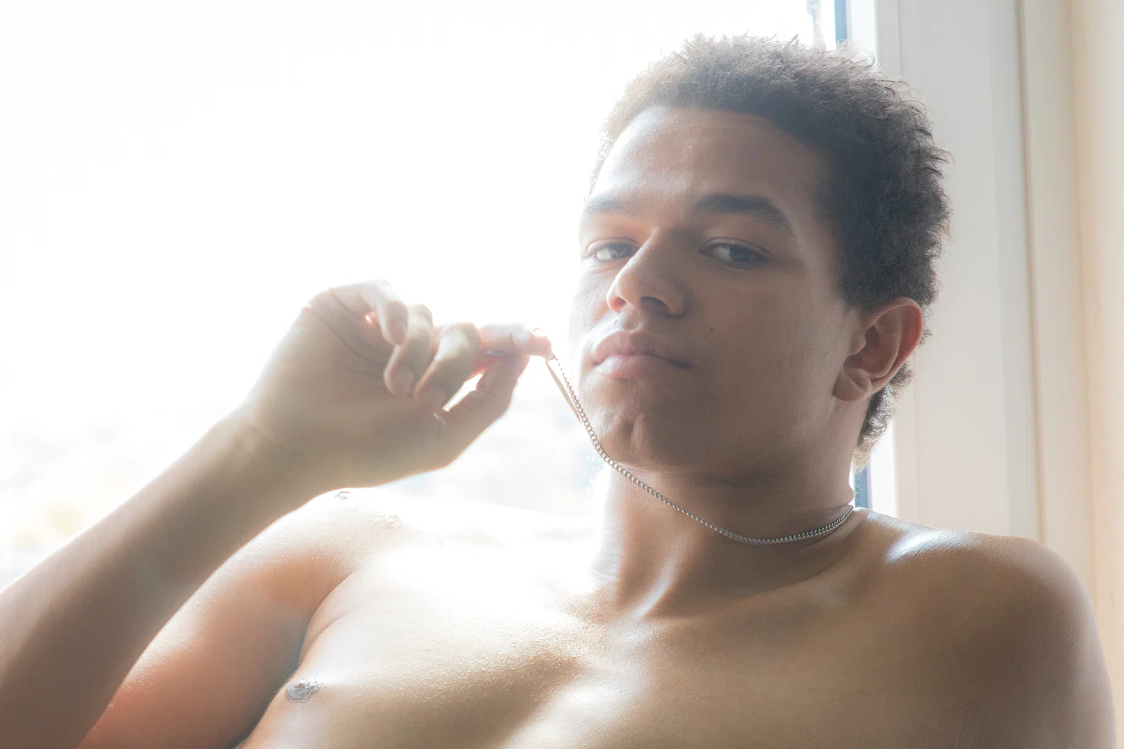 Negro profile banner