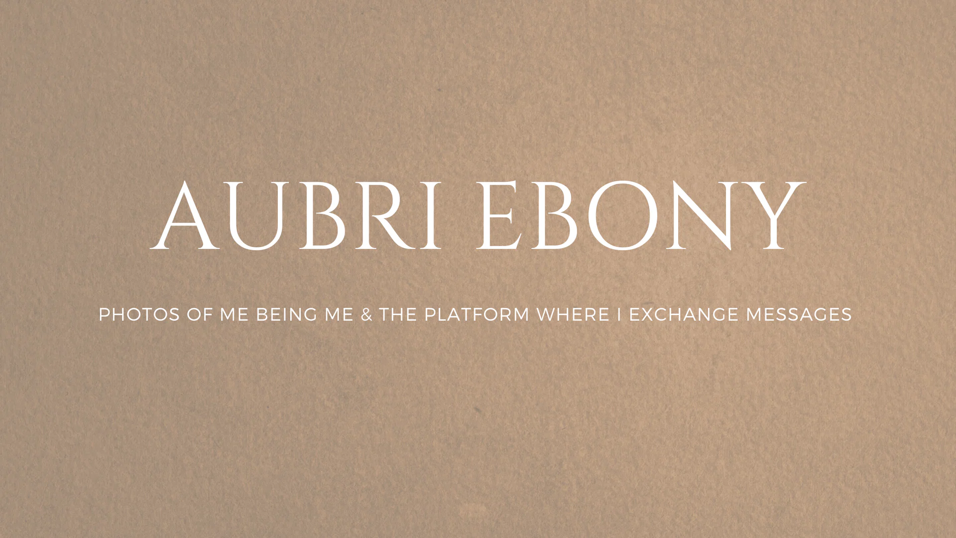 Aubri Ebony profile banner