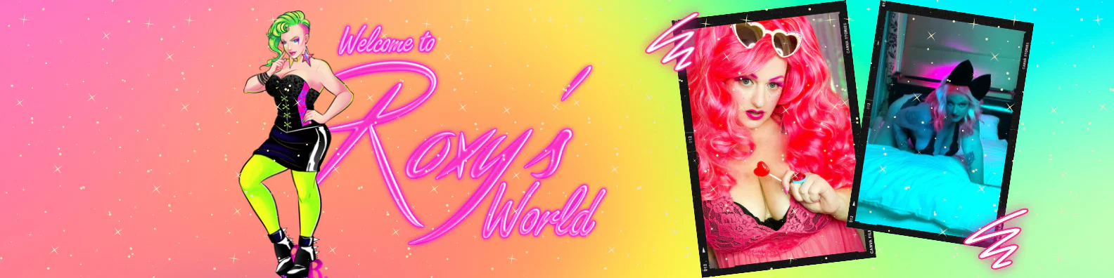 Roxy Tart | Costumed, Curvy, Alt Girl profile banner