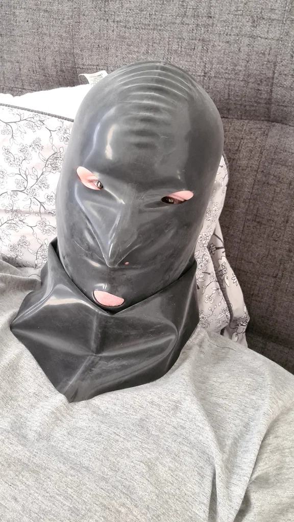 The masked man's avatar