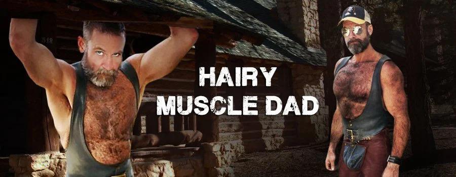 Hairy Muscle Dad 8X6 profile banner