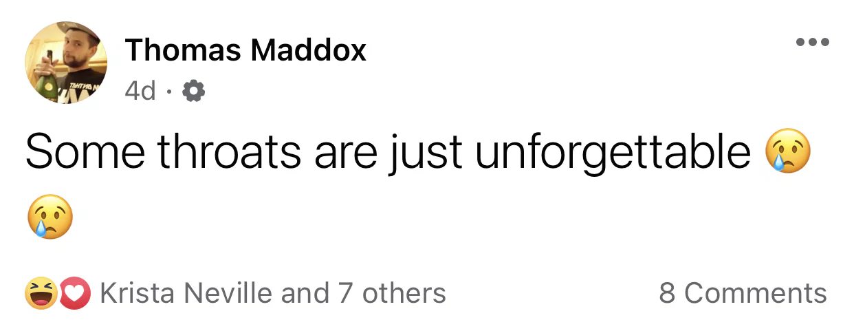 Thomas Maddox profile banner