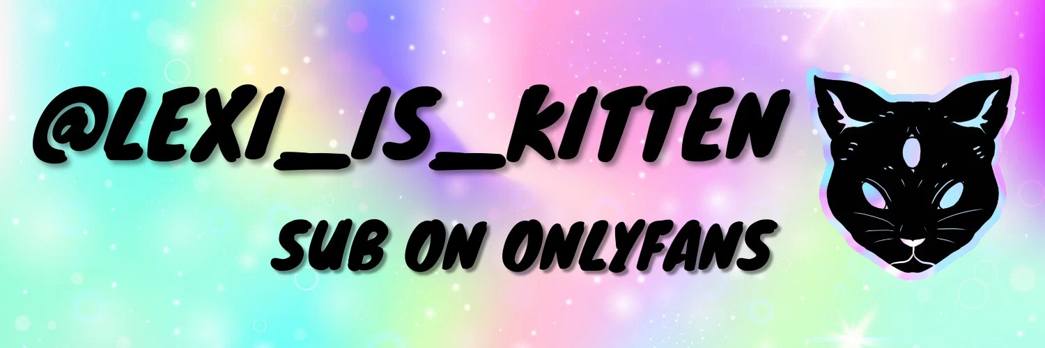 Lil Lexi the kitten profile banner