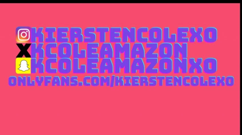 KIERSTEN COLE 6'6 AMAZON profile banner