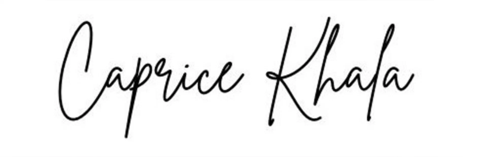 Ms.CapriceKhala profile banner