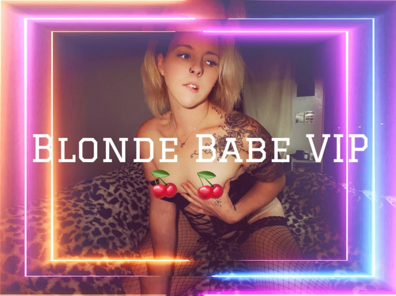 Blonde Babe VIP profile banner