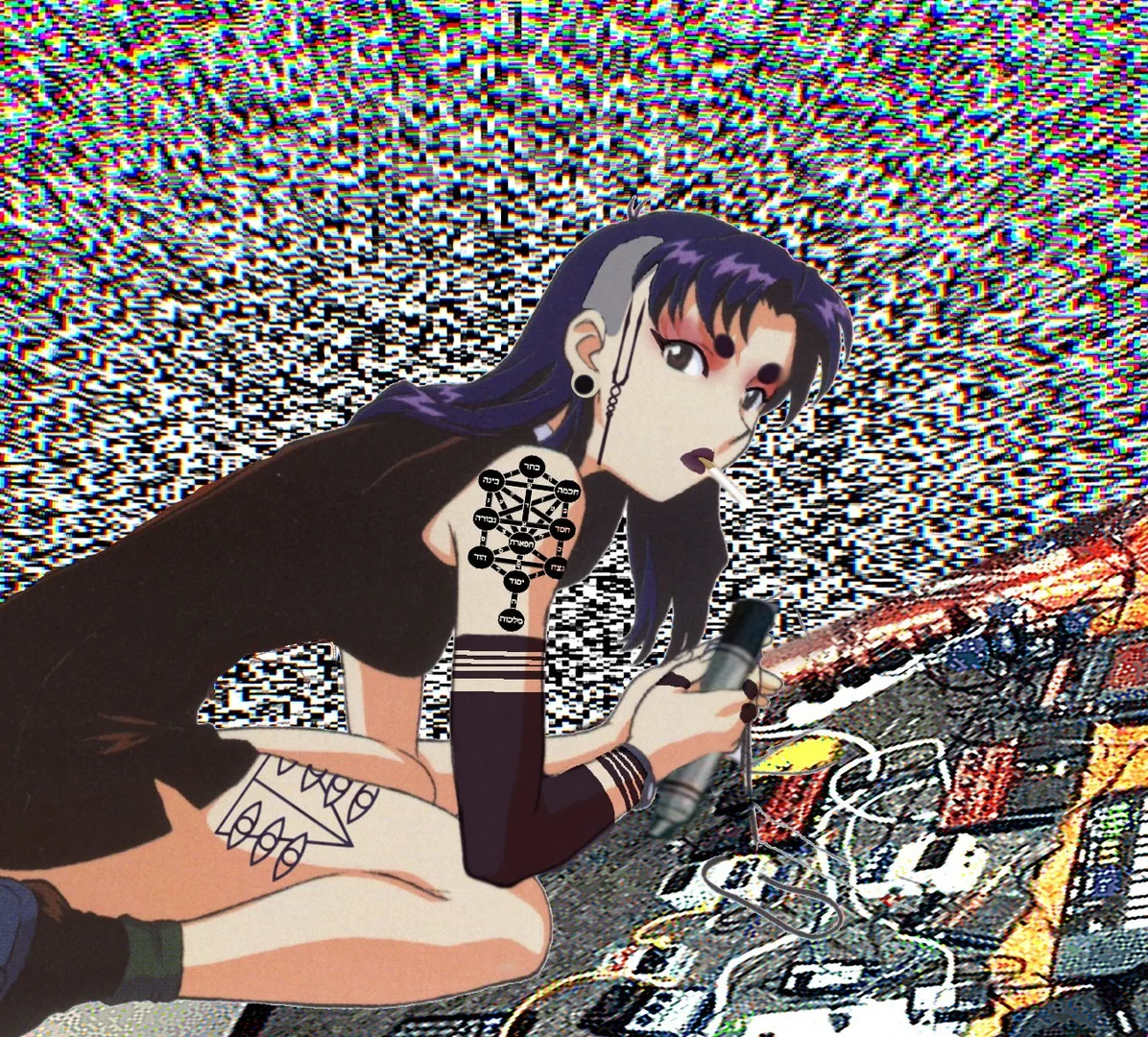 Psycho punk girlie profile banner