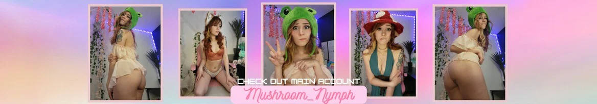 Mushroom Nymph FREE profile banner