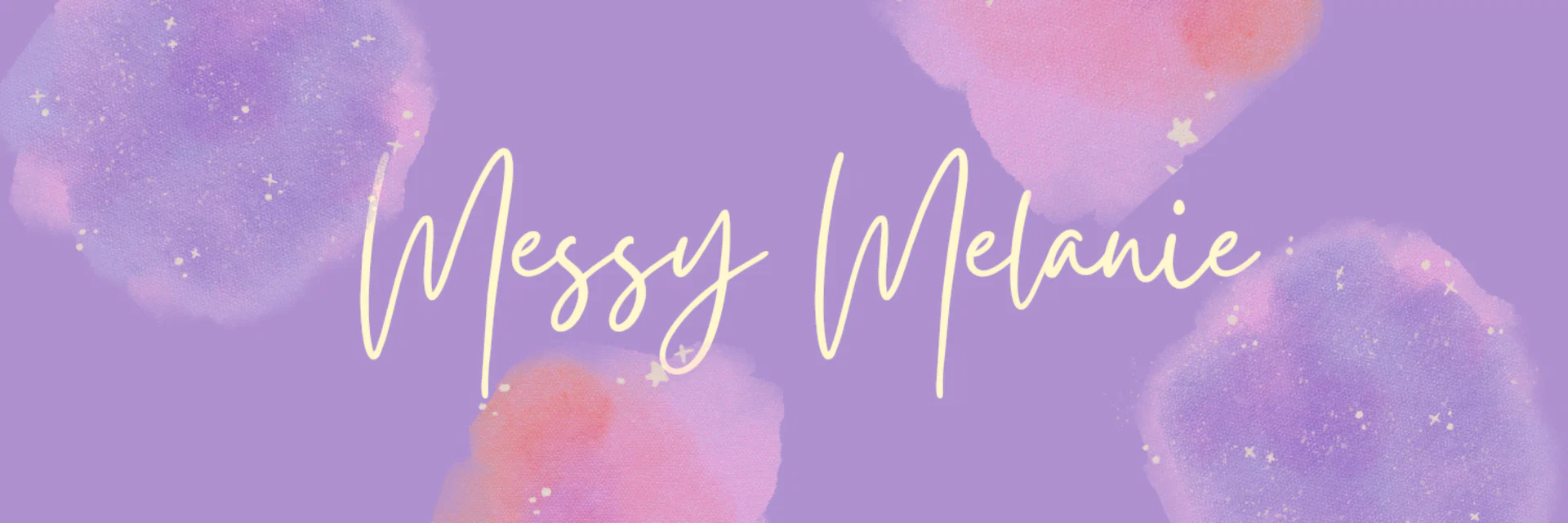 Melanie 💜 profile banner