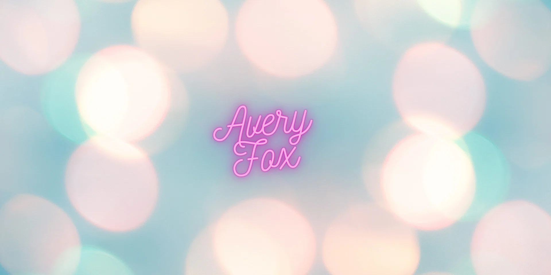 Avery Fox profile banner