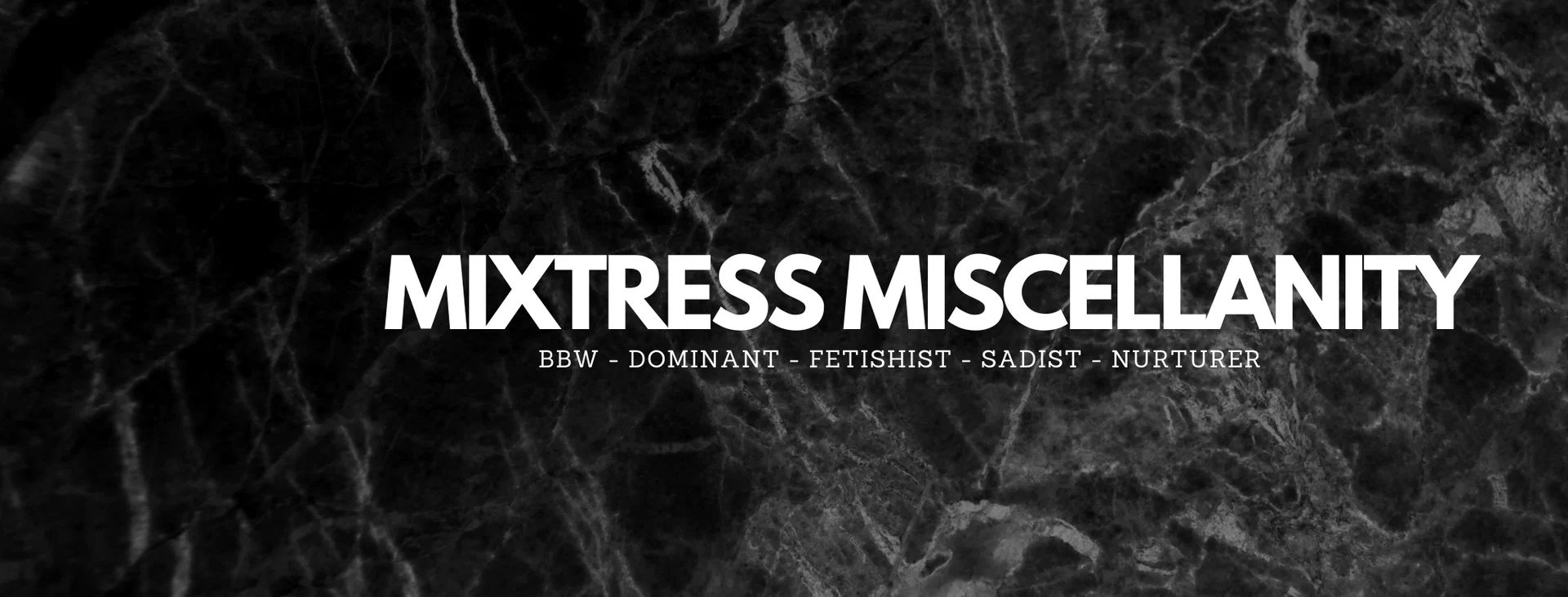 Mixtress Miscellanity BBW profile banner
